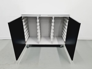 Thumbnail image of Set of 7 S+B Wheeled Laboratory Cupboards