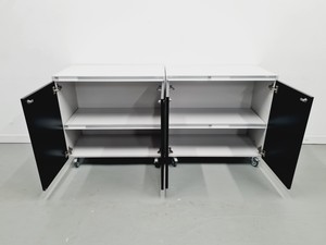 Thumbnail image of Set of 7 S+B Wheeled Laboratory Cupboards