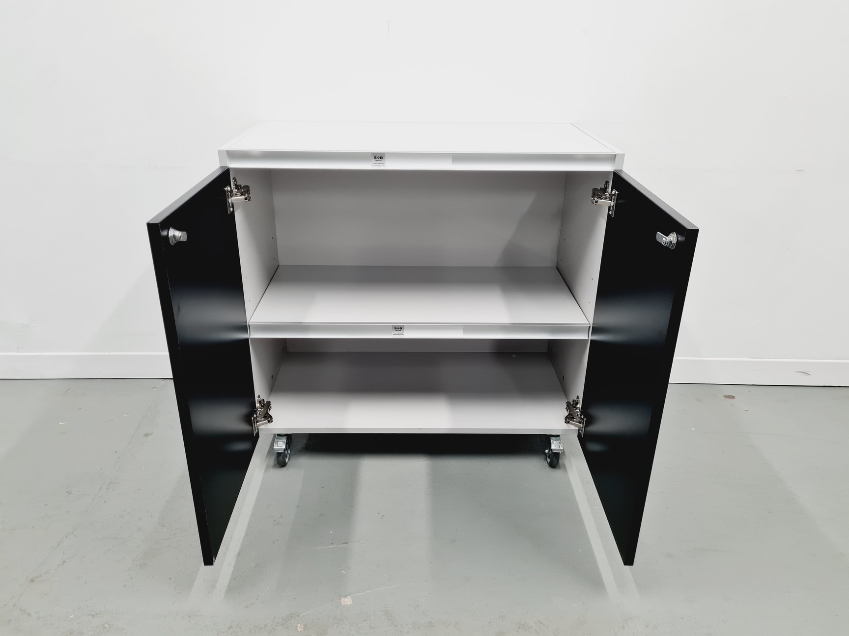 Image of Set of 7 S+B Wheeled Laboratory Cupboards