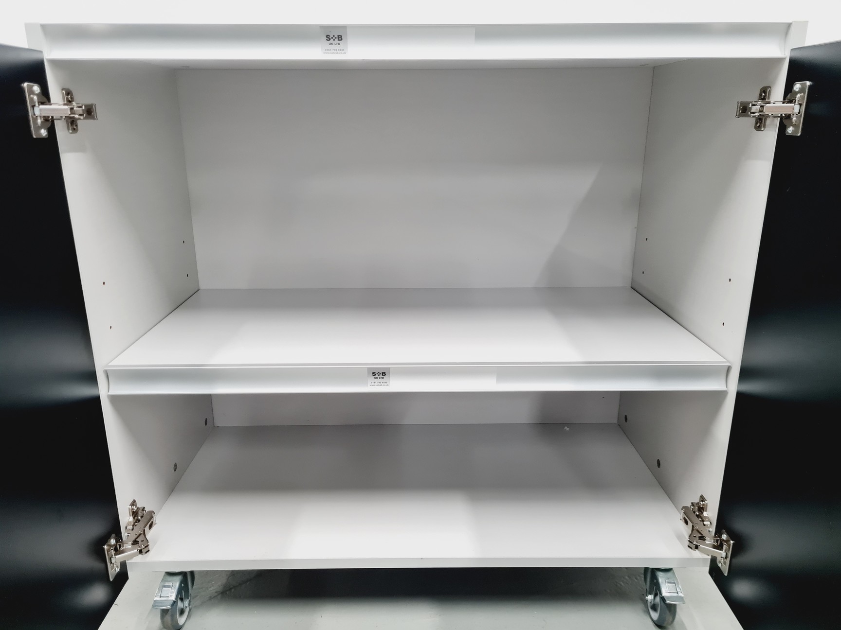 Image of Set of 7 S+B Wheeled Laboratory Cupboards