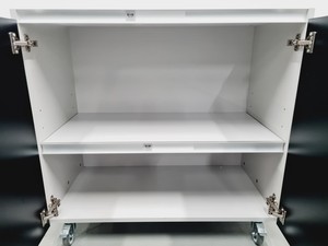 Thumbnail image of Set of 7 S+B Wheeled Laboratory Cupboards