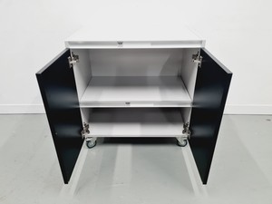 Thumbnail image of Set of 7 S+B Wheeled Laboratory Cupboards