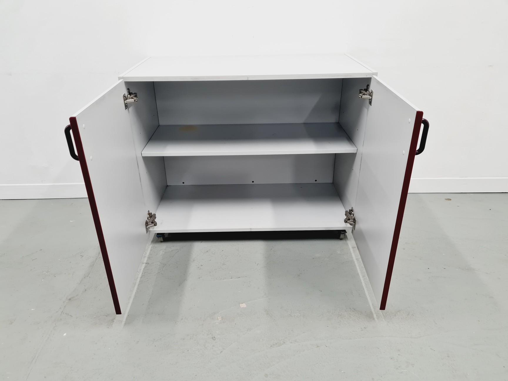 Image of Set of 5 S+B Under Bench Laboratory Storage 2 Doored Cupboards Lab