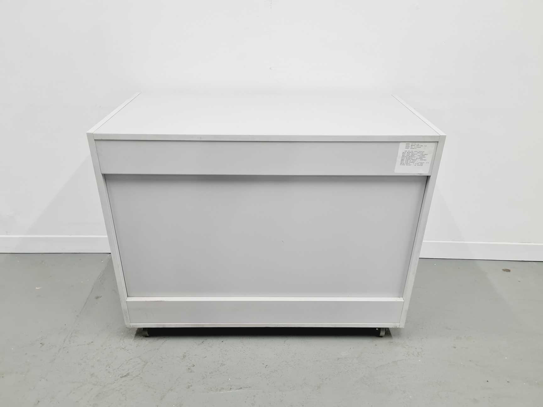 Image of Set of 5 S+B Under Bench Laboratory Storage 2 Doored Cupboards Lab