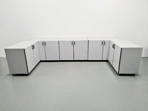 Thumbnail image of Set of 5 S+B Under Bench Lab Storage 2 Doored Cupboards