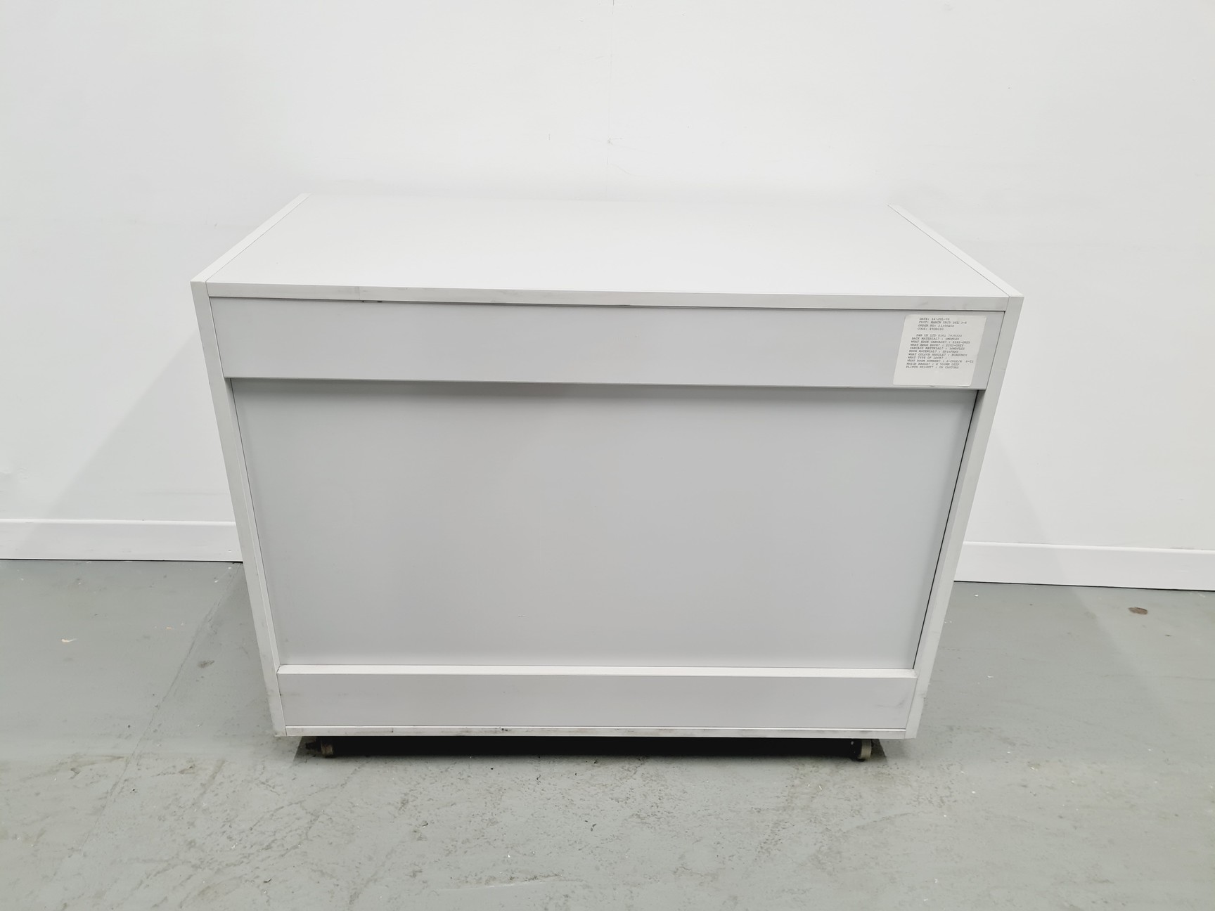 Image of Set of 5 S+B Under Bench Lab Storage 2 Doored Cupboards 