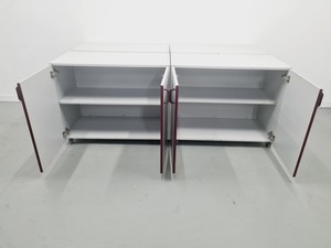 Thumbnail image of Set of 4 S+B Under Bench Lab Storage 2 Doored Cupboards