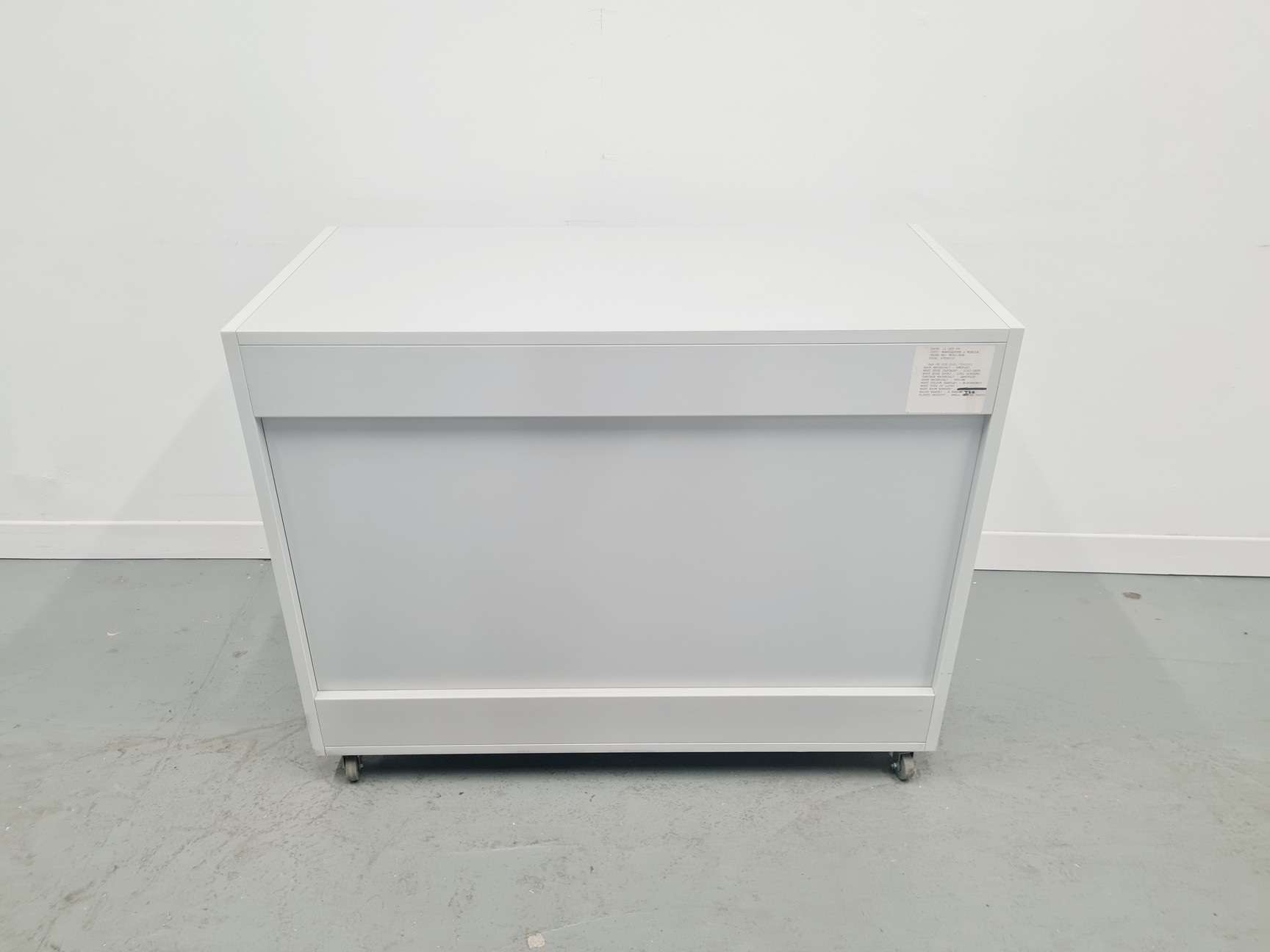 Image of Set of 4 S+B Under Bench Lab Storage 2 Doored Cupboards