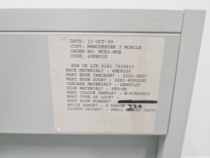 Thumbnail image of Set of 4 S+B Under Bench Lab Storage 2 Doored Cupboards