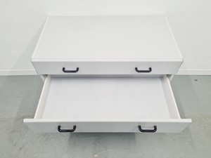 Thumbnail image of Set of 5 S+B Under Bench Storage 3 Drawer Chests Lab
