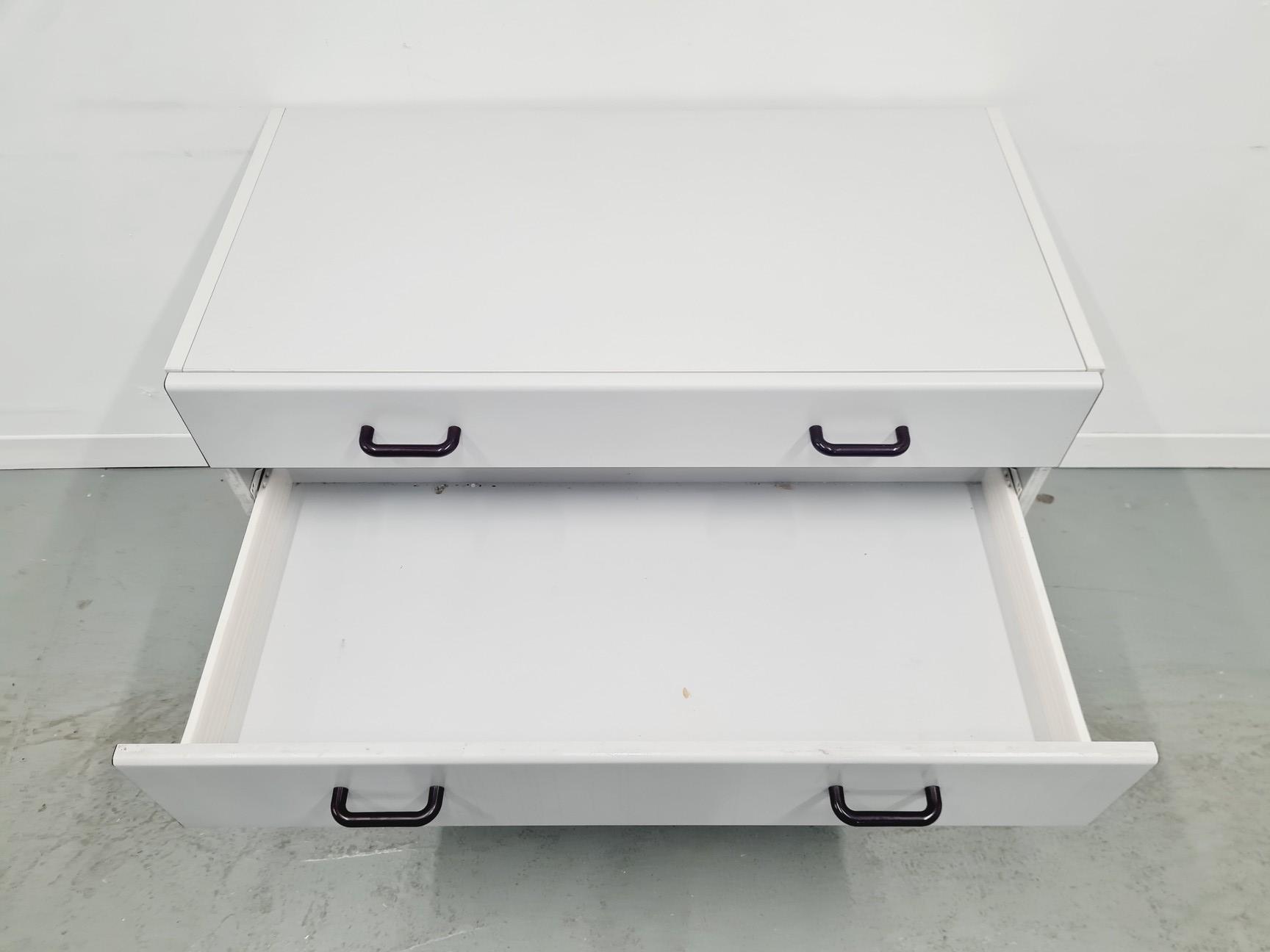 Image of Set of 5 S+B Under Bench Lab Storage 3 Drawer Chests