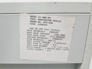 Thumbnail image of Set of 5 S+B Under Bench Lab Storage 3 Drawer Chests