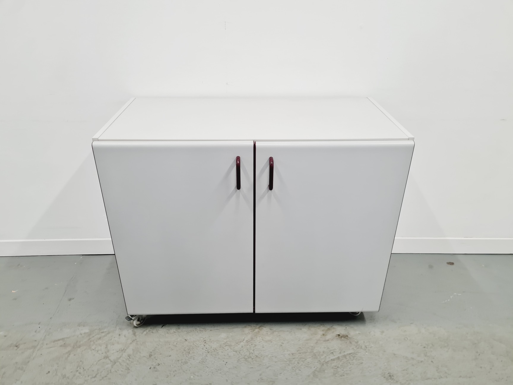 Image of Set of 6 S+B Under Bench Lab Storage, 3 x 2 Door Cupboards 3 x 3 Drawer Chests