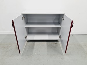 Thumbnail image of Set of 6 S+B Under Bench Lab Storage, 3 x 2 Door Cupboards 3 x 3 Drawer Chests