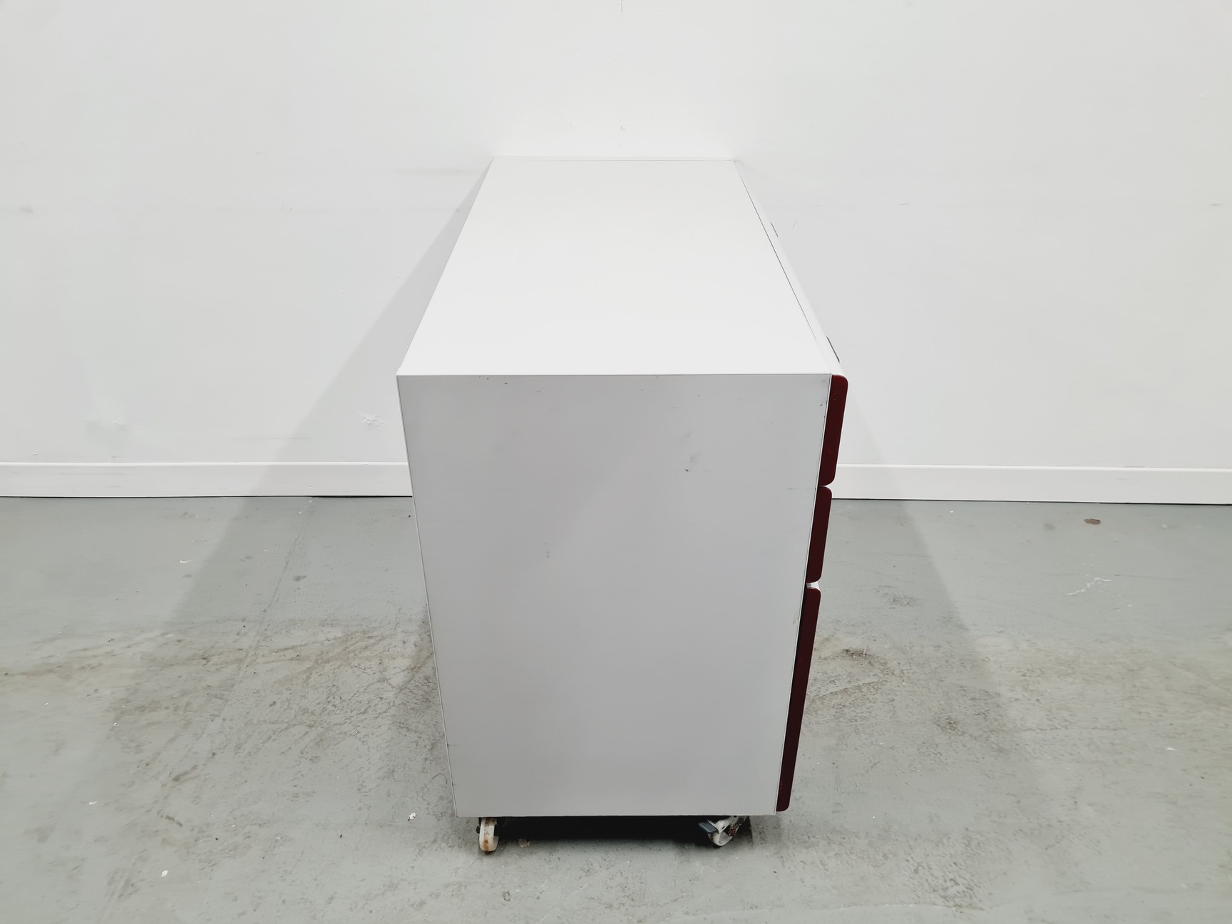 Image of Set of 6 S+B Under Bench Lab Storage, 3 x 2 Door Cupboards 3 x 3 Drawer Chests