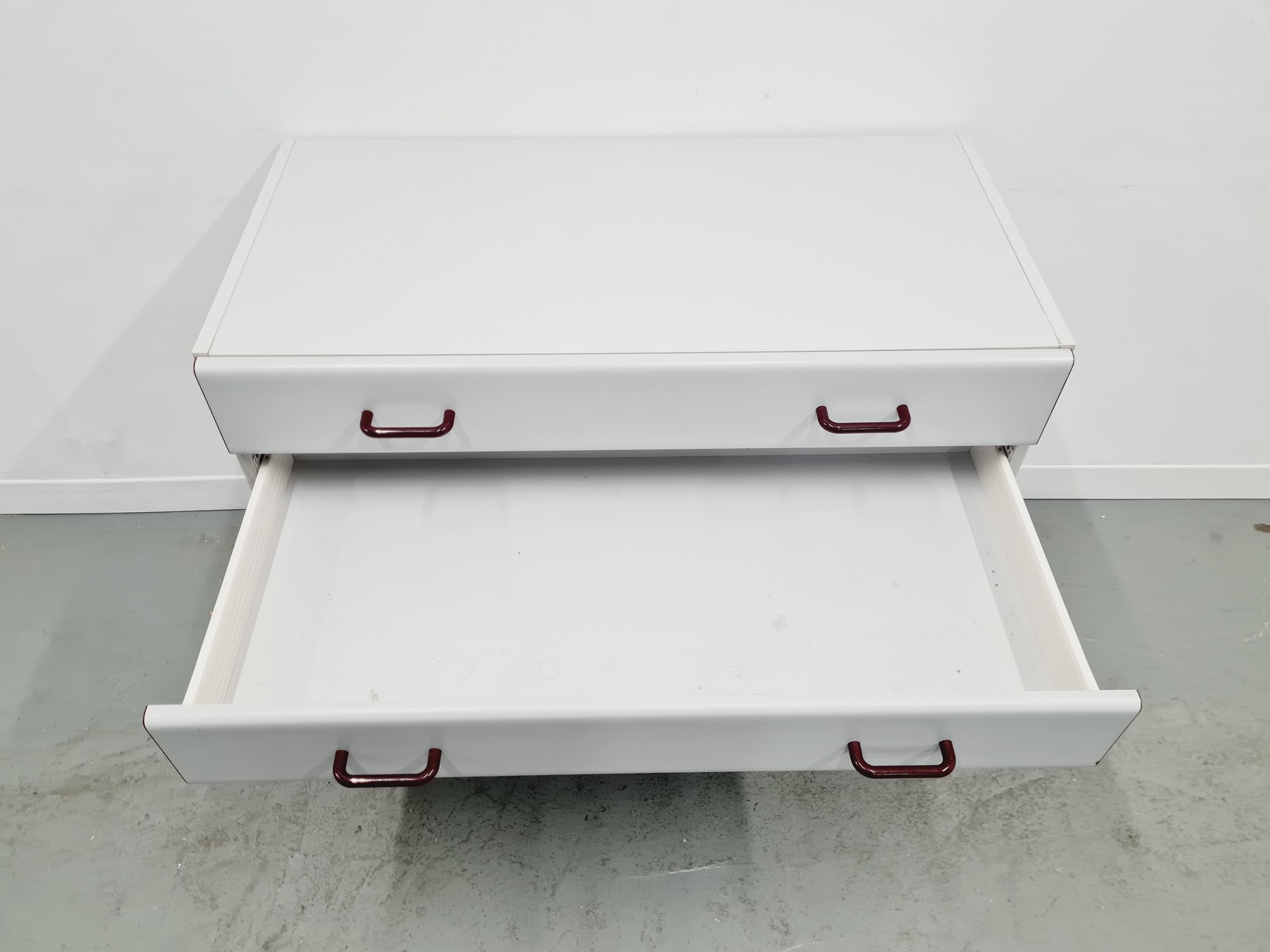 Image of Set of 6 S+B Under Bench Lab Storage, 3 x 2 Door Cupboards 3 x 3 Drawer Chests