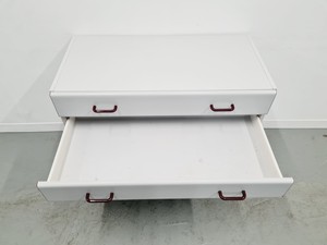 Thumbnail image of Set of 6 S+B Under Bench Lab Storage, 3 x 2 Door Cupboards 3 x 3 Drawer Chests