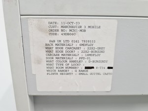 Thumbnail image of Set of 5 Under Bench Laboratory Storage Mixed Sizes Cupboards