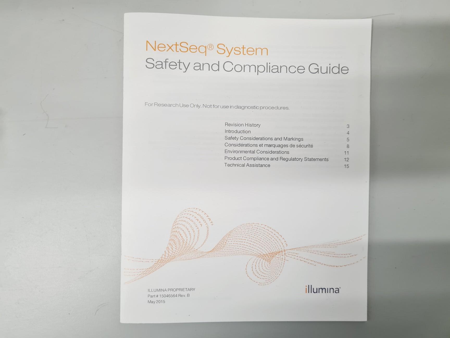 Image of Illumina NextSeq 500 DNA Sequencer - Spares/Repair 