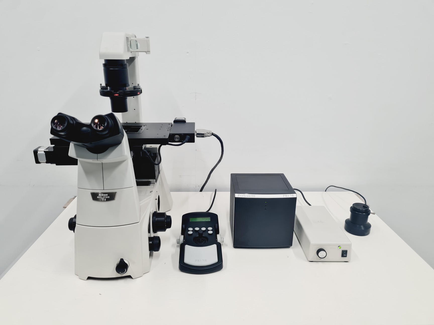 Image of Nikon Eclipse Ti - U Inverted Microscope With Prior Stage Controller