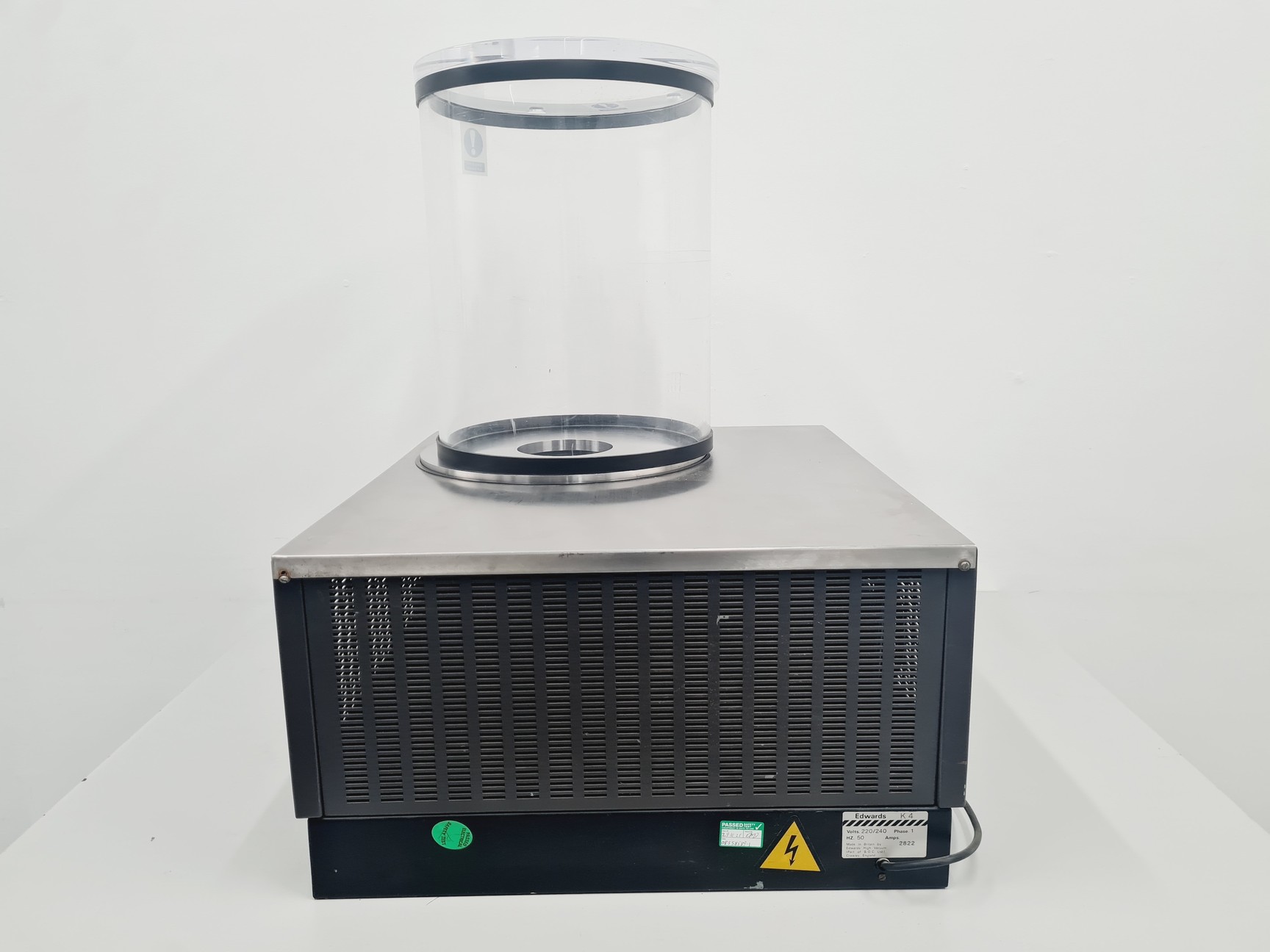 Image of Edwards Freeze Dryer Modulyo K4 with Edwards 12 Vacuum Pump