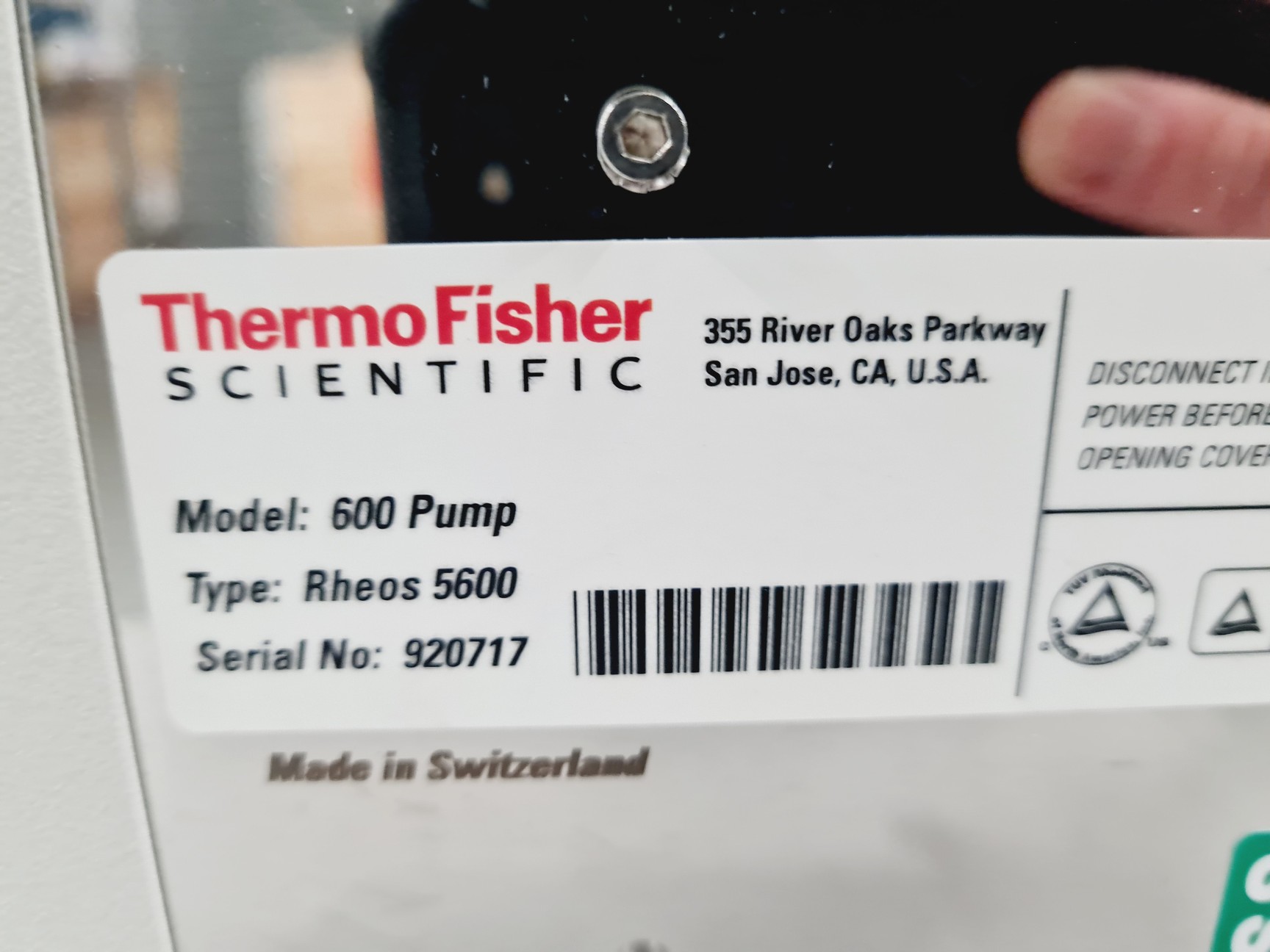 Image of Thermo Exactive Mass Spectrometer System w/ Accela Autosampler & Accela 600 Pump