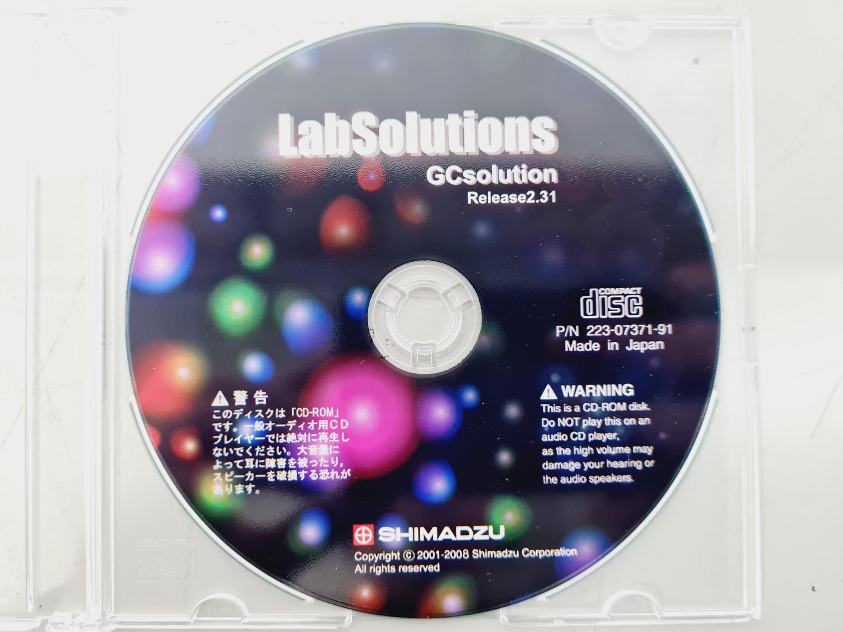 Image of Shimadzu GC-2014 Gas Chromatograph w/ LabSolutions GCsolution Software Lab