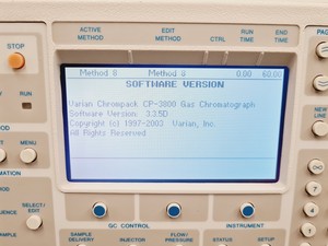 Thumbnail image of Varian CP-3800 Gas Chromatograph