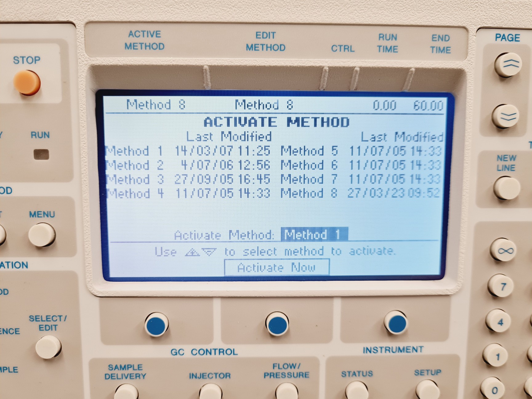 Image of Varian CP-3800 Gas Chromatograph