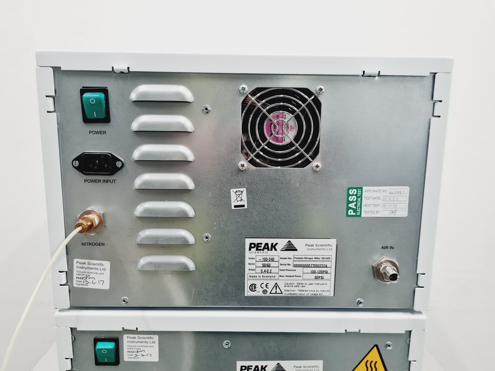 Image of Peak Precision Nitrogen 600cc & Precision Compressed Air