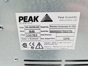 Thumbnail image of Peak Precision Nitrogen 600cc & Precision Compressed Air
