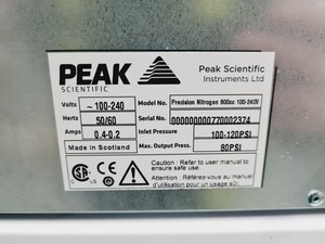 Thumbnail image of Peak Precision Nitrogen 600cc & Precision Compressed Air