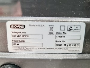 Thumbnail image of Bio-Rad CHEF-DR III Pulsed Field Electrophoresis System