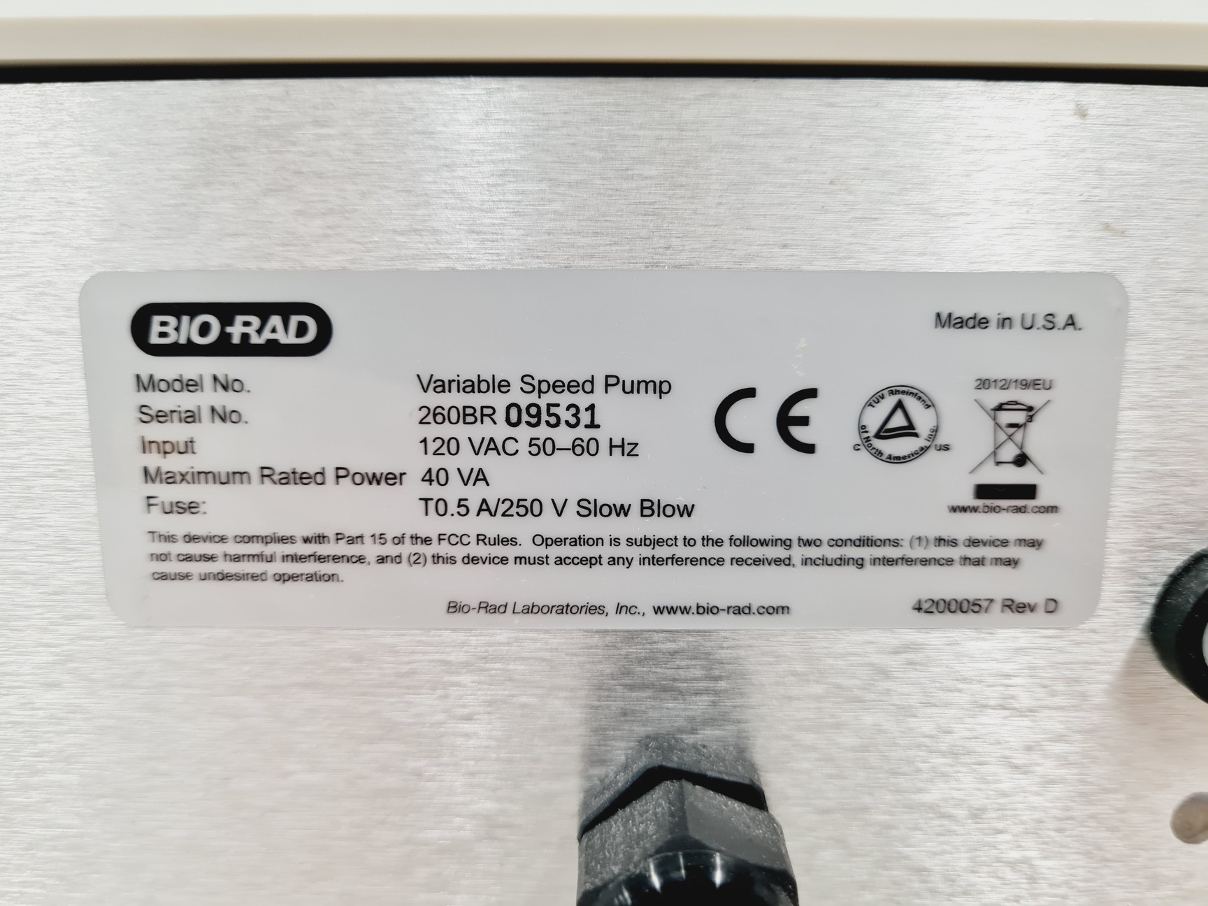 Image of Bio-Rad CHEF-DR III Pulsed Field Electrophoresis System
