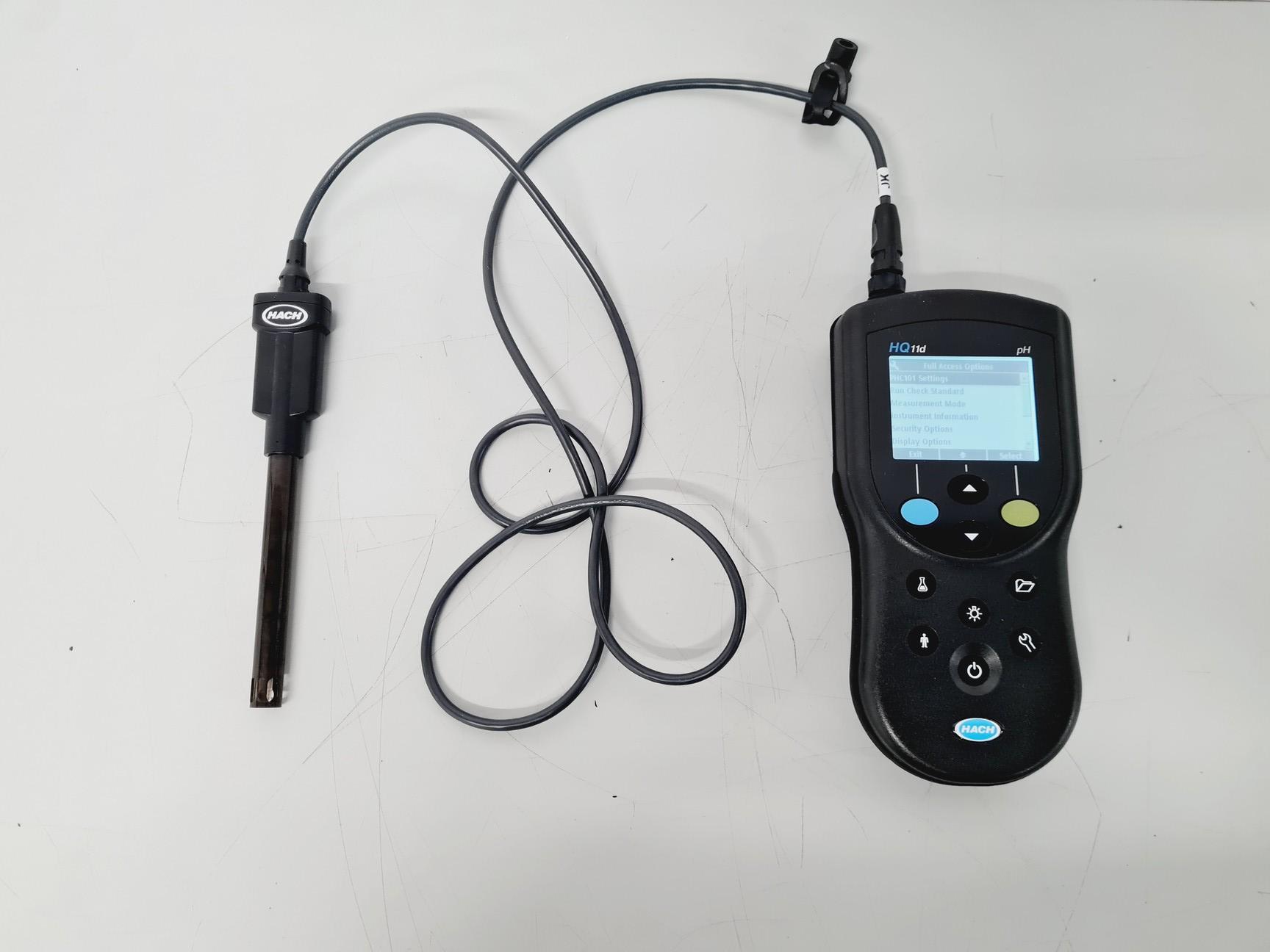 Image of Hach HQ11d pH Meter With Probe IntelliCAL pH PHC 101