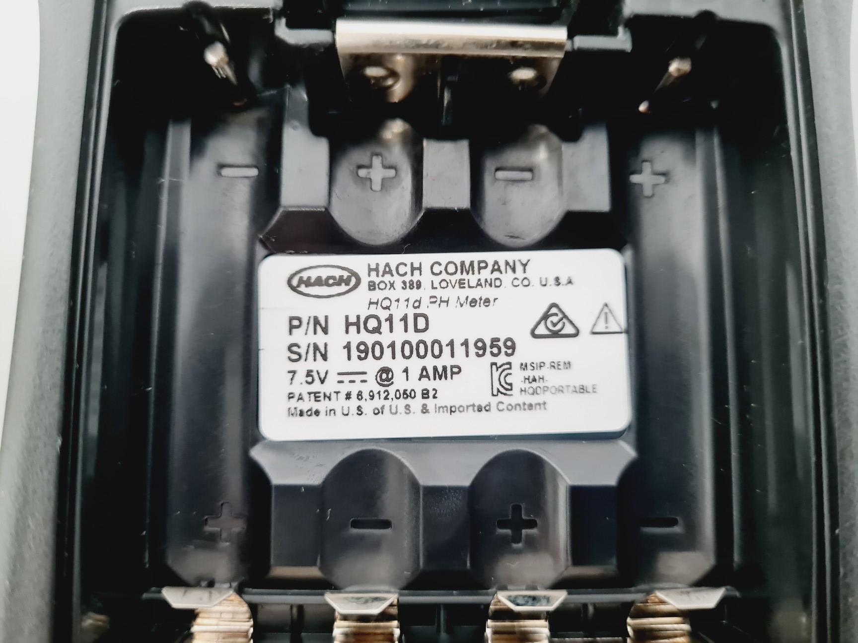 Image of Hach HQ11d pH Meter With Probe IntelliCAL pH PHC 101
