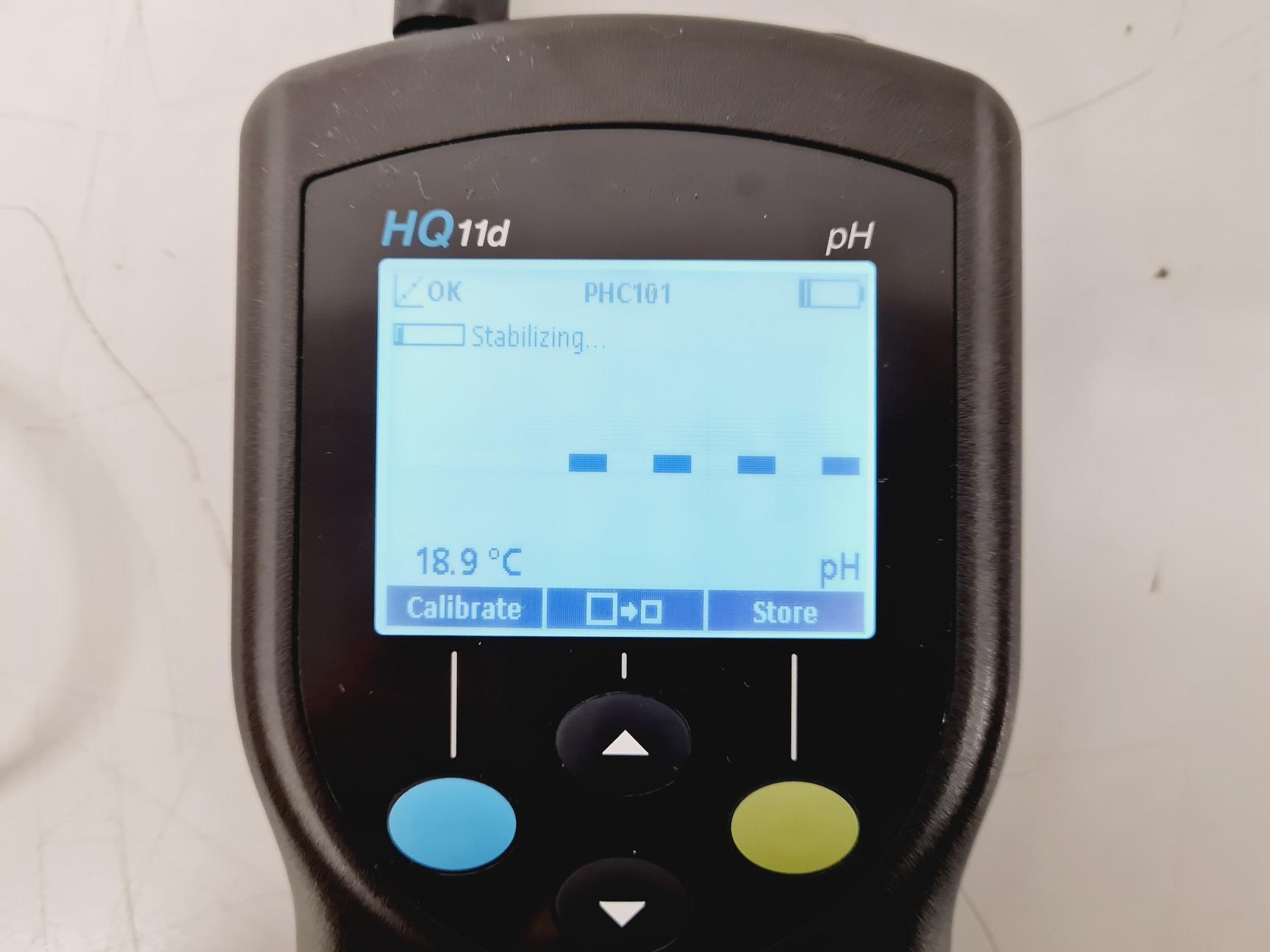 Image of Hach HQ11d pH Meter With Probe IntelliCAL pH PHC 101