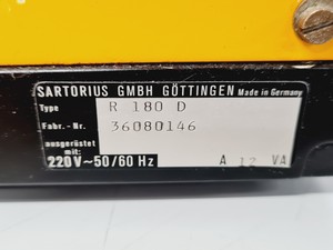 Thumbnail image of Sartorius R 180 D Balance