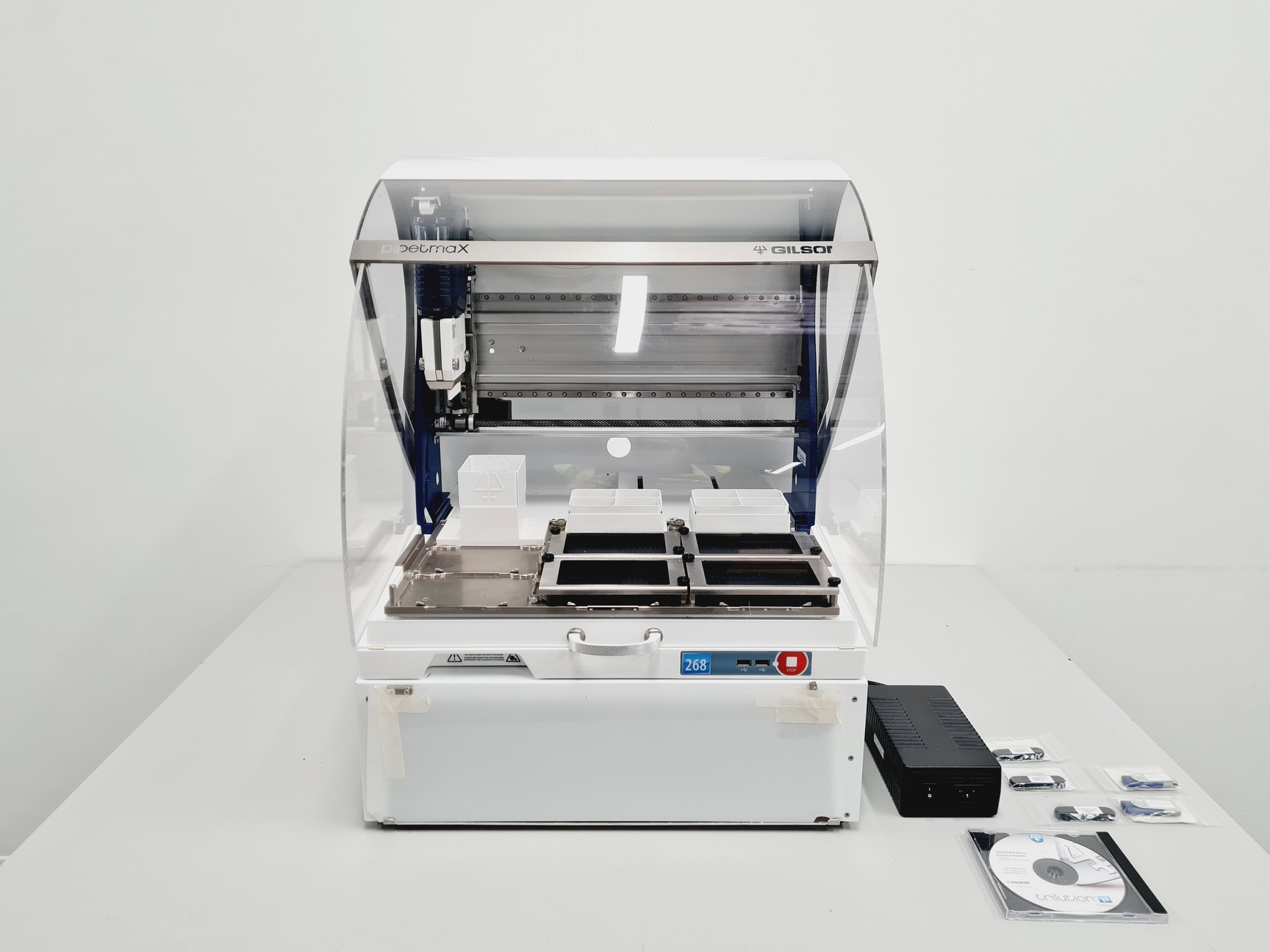 Image of Gilson PipetmaX 268 Liquid Handler Automated Pipetting System