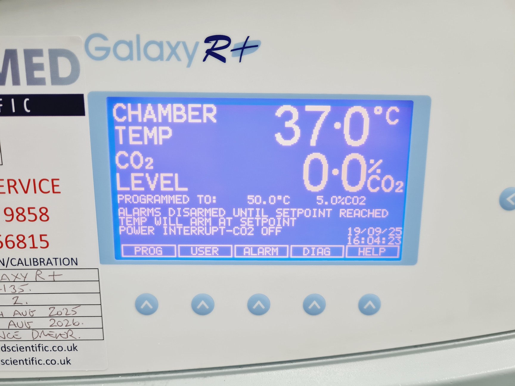 Image of RSBiotech Galaxy R+ Co2 Incubator 