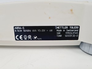 Thumbnail image of Mettler Toldeo AB54-S Analytical Balance 0.1 Lab Spares/Repairs