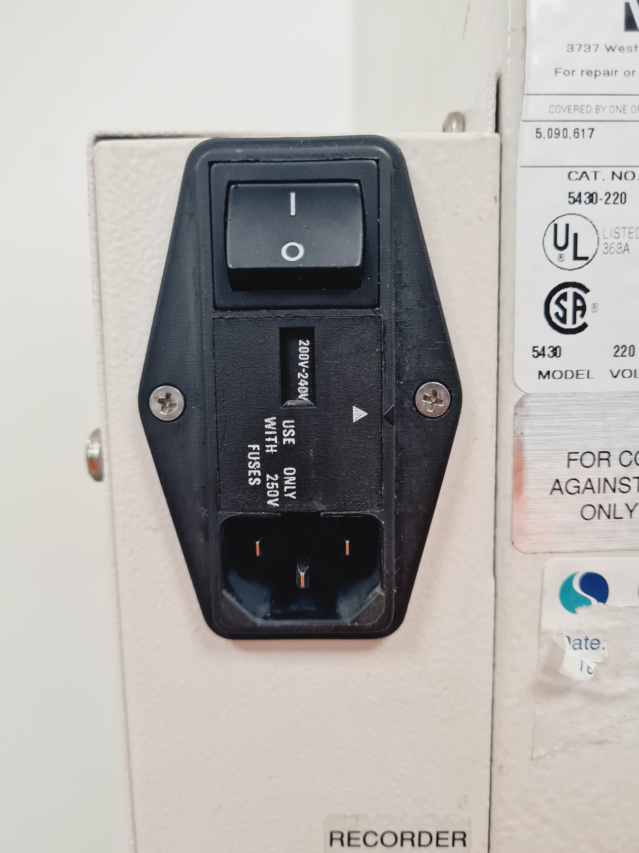 Image of Precision Scientific NAPCO 5430 Dual Chamber Co2 Incubator Lab Spares/Repairs