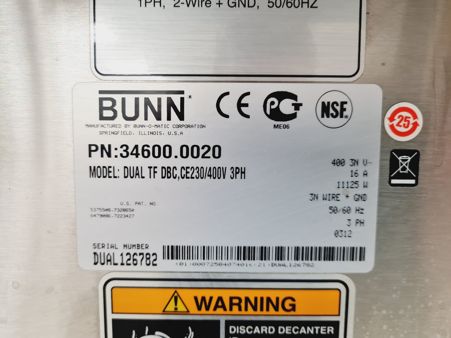 Image of Bunn Dual TF DBC Bulk Brewing Machine 