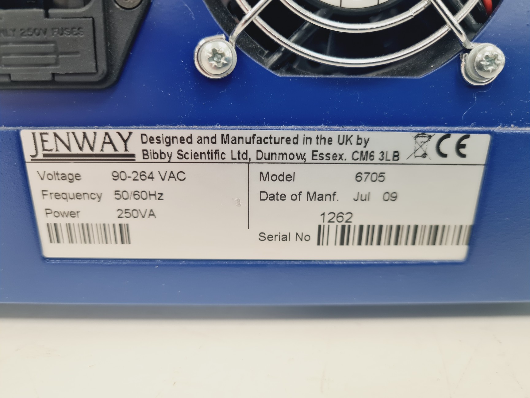 Image of Jenway 6705 UV/Vis Spectrophotometer Lab