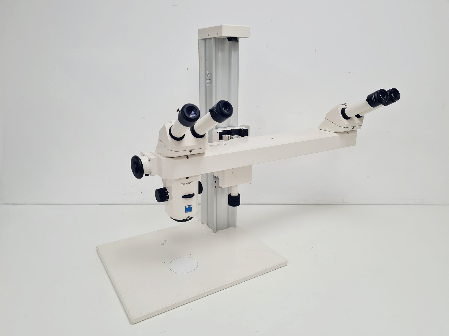 Image of Zeiss Stemi SV 11 Dual Viewing Discussion Teaching Stereo Microscope Lab