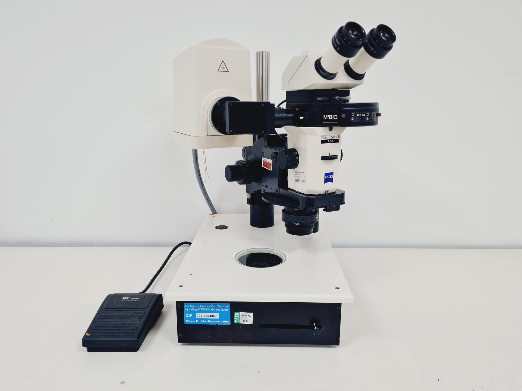 Image of Zeiss Stemi SV 11 Stereo Microscope Lab