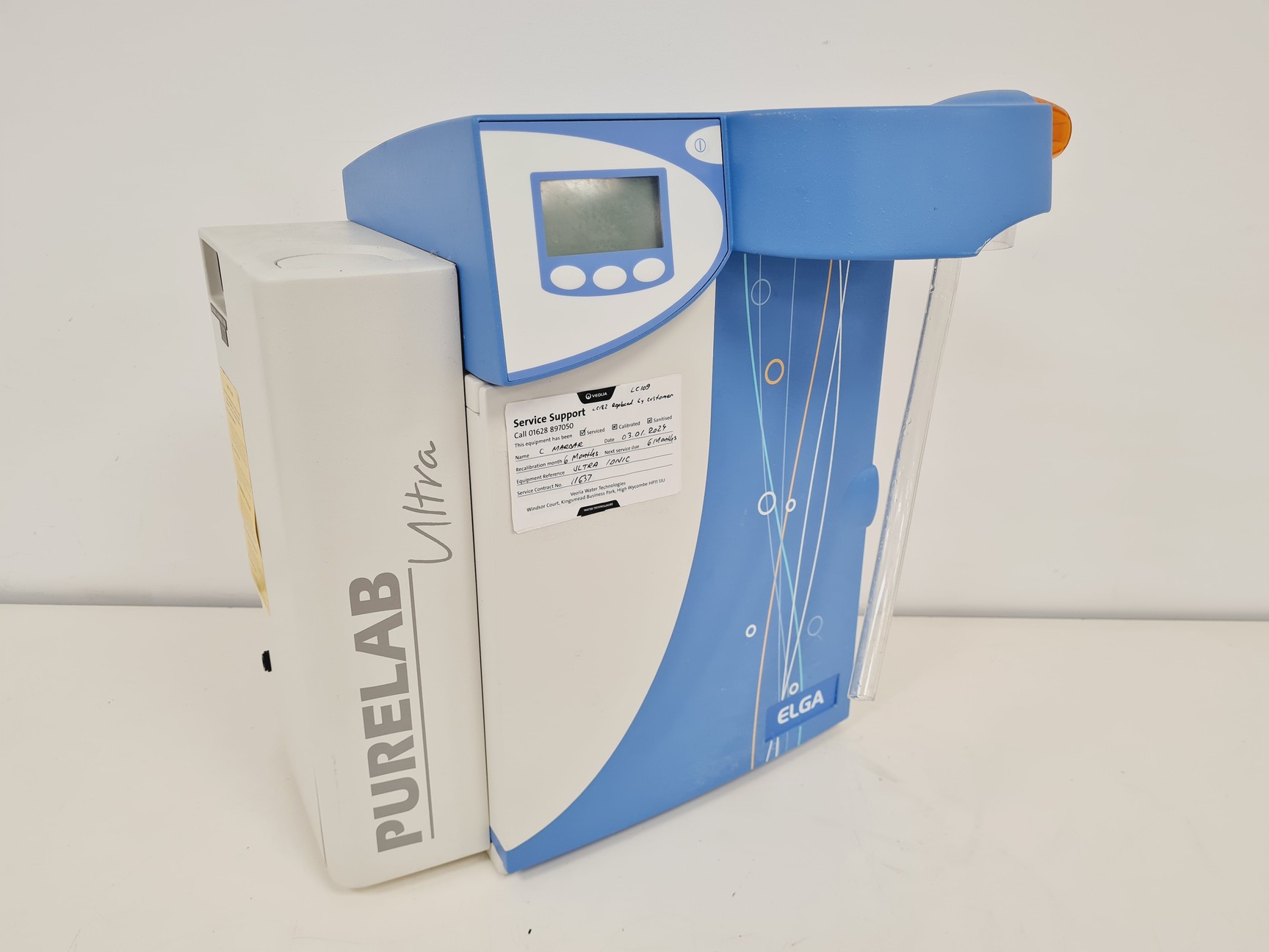 Image of ELGA PURELAB Ultra ULXXXIOM2 MK2 Water Purifier Purification System Lab