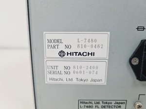 Thumbnail image of Merck Hitachi L-7480 Fluorescence Detector Lab