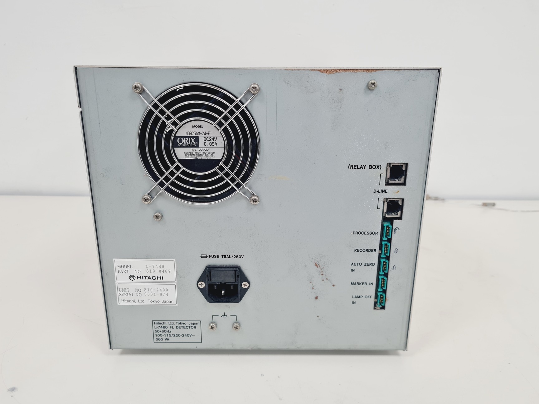 Image of Merck Hitachi L-7480 Fluorescence Detector Lab Spares/Repairs