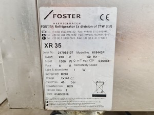 Thumbnail image of Foster Xtra XR 35 Blast Chiller